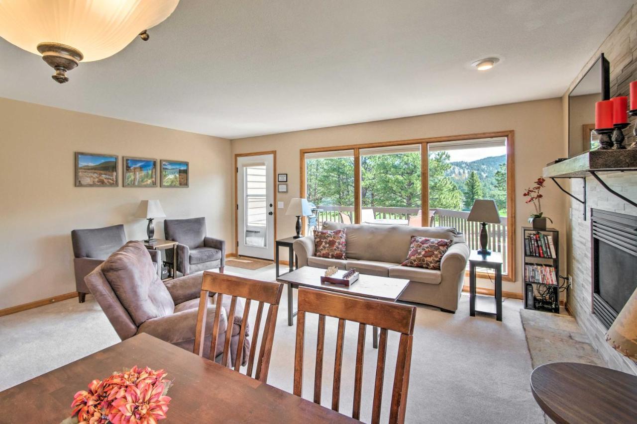 4 Mi To Rmnp Mtn-View Home With Golf Course! Estes Park Kültér fotó