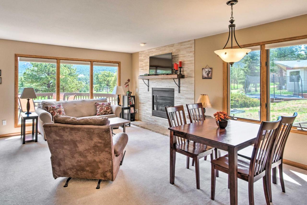 4 Mi To Rmnp Mtn-View Home With Golf Course! Estes Park Kültér fotó